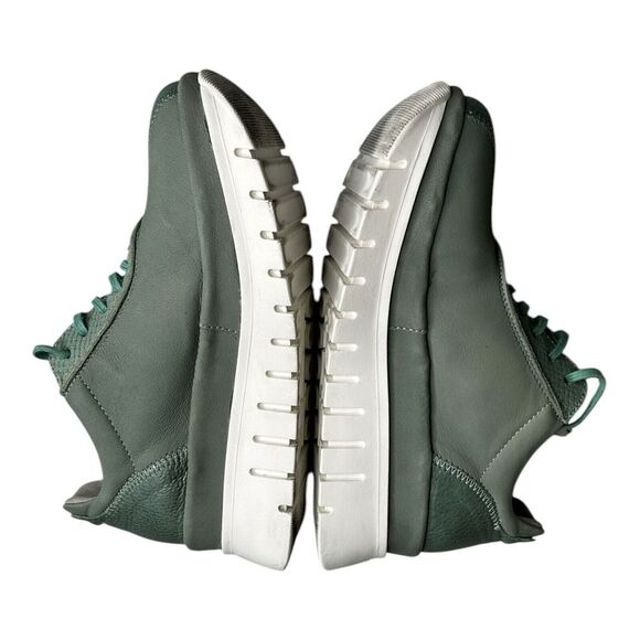 Fly London Bump Womens Green Platform Leather‎ Sneaker Size EU37 US7 M - Picture 10 of 13